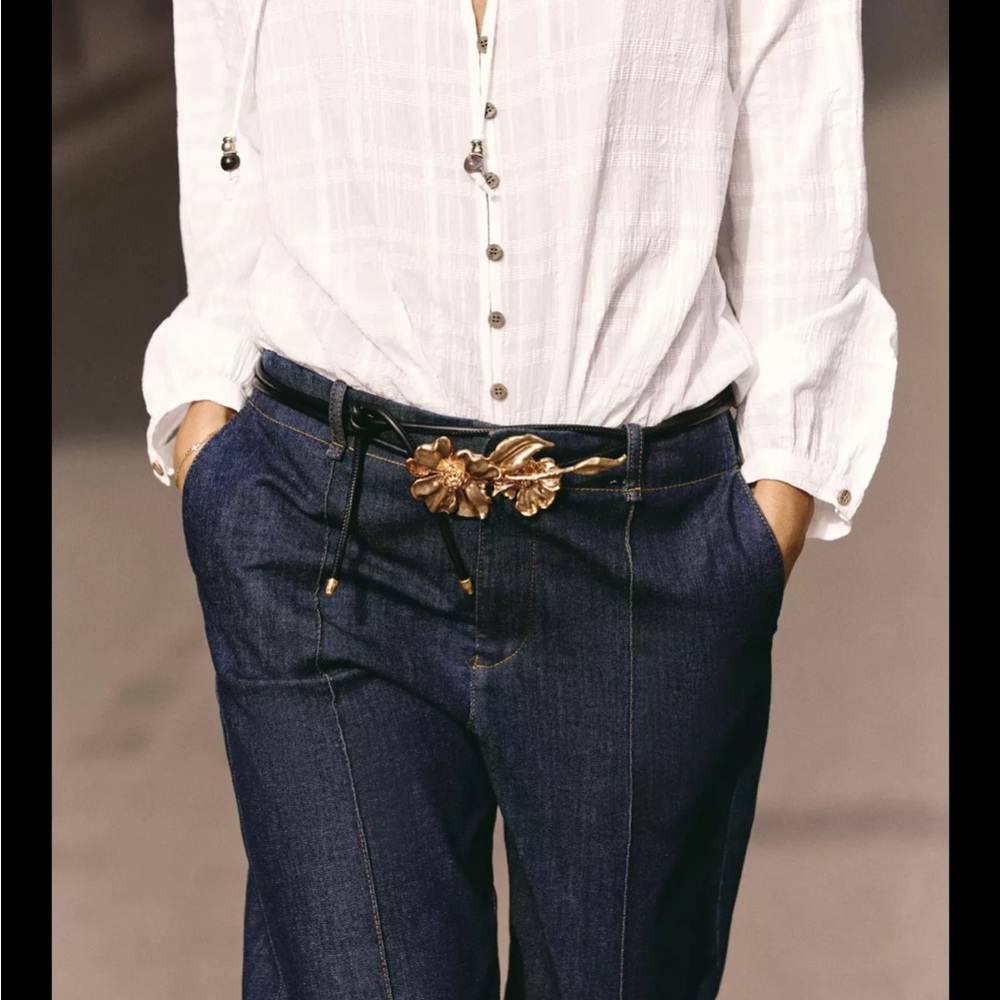 FLOWER CORD BELT - Picture 2 of 3
